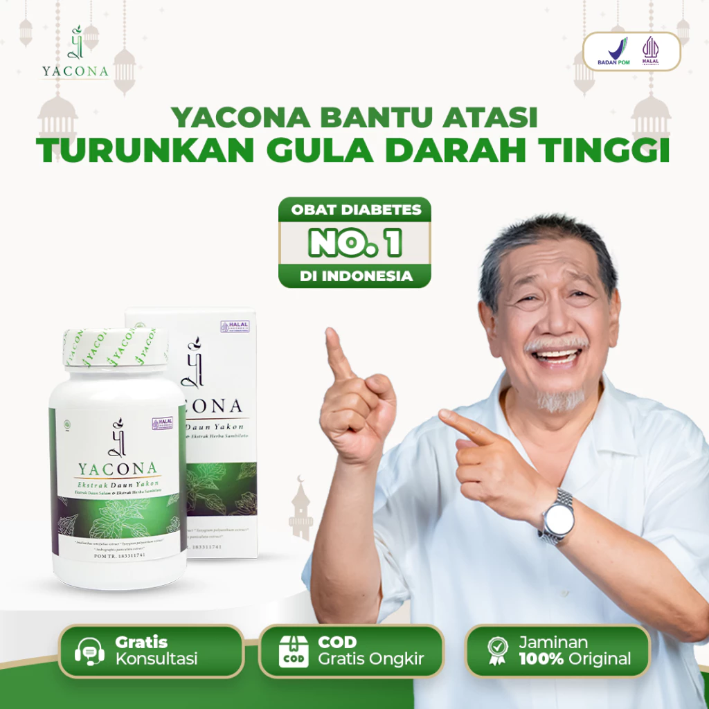 Yacona Kapsul Diabetes: Solusi Herbal Ampuh untuk Menurunkan Gula Darah Tinggi