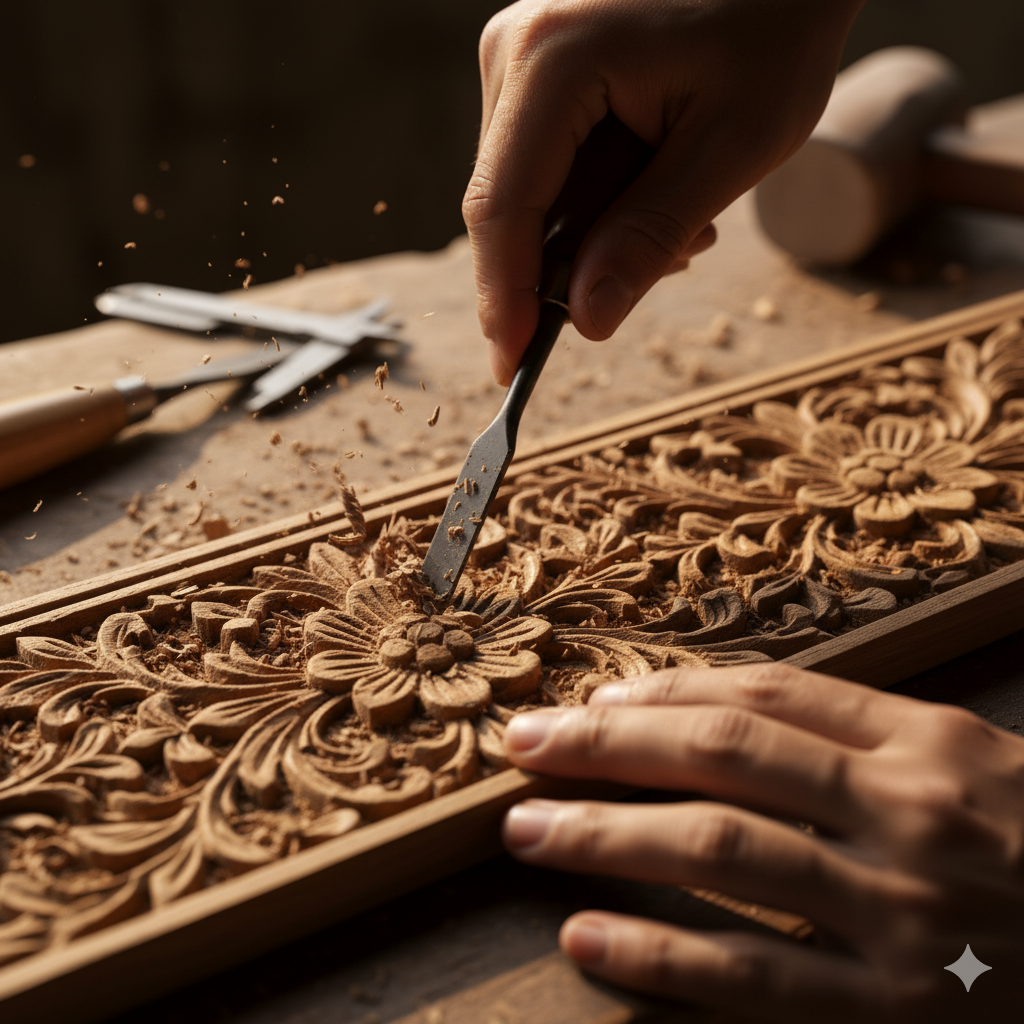 Jual Lisplang Kayu jati murah daniindra.com