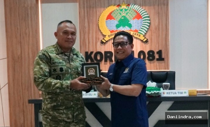 Komisi I DPR RI Kunjungi Korem 081/DSJ, Meningkatkan Efektivitas Pelaksanaan Tugas