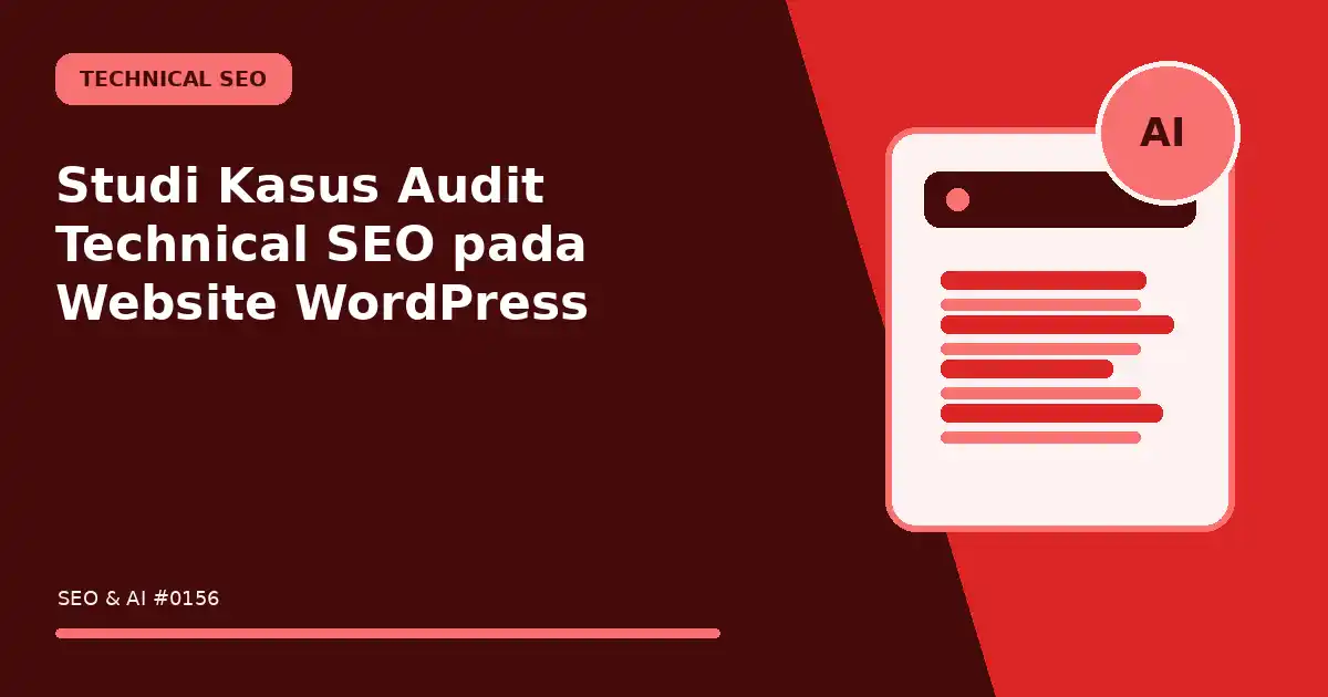 Studi Kasus Audit Technical SEO pada Website WordPress