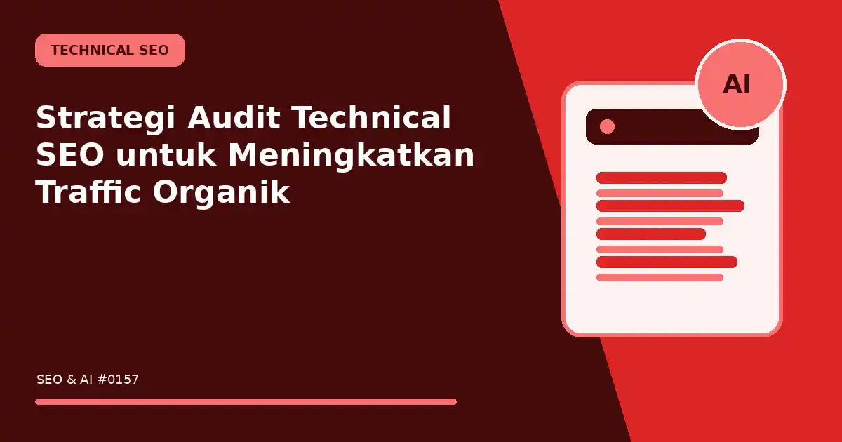 Strategi Audit Technical SEO untuk Meningkatkan Traffic Organik