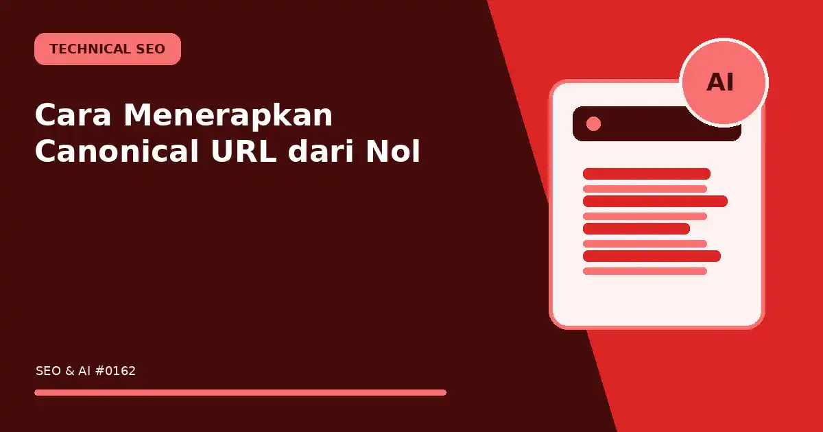 Cara Menerapkan Canonical URL dari Nol