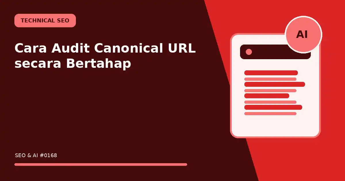 Cara Audit Canonical URL secara Bertahap
