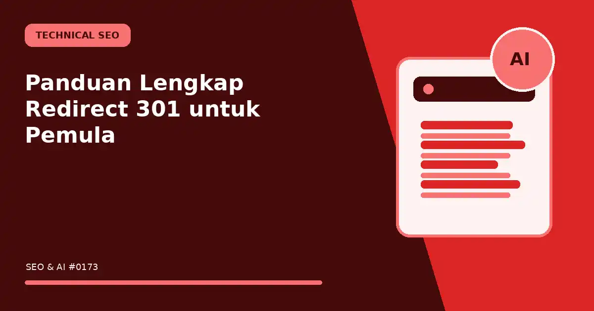 Panduan Lengkap Redirect 301 untuk Pemula