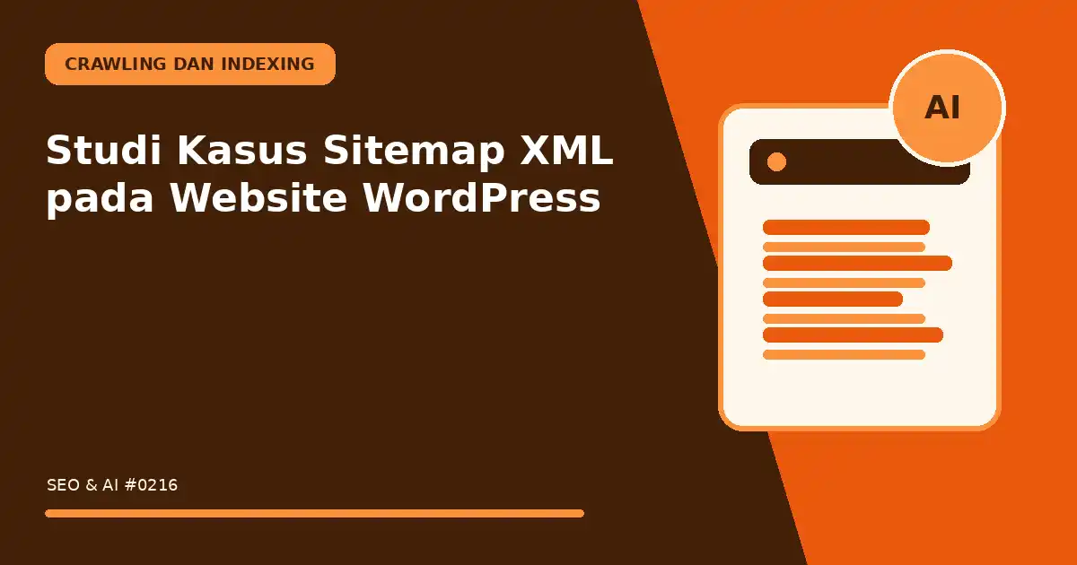 Studi Kasus Sitemap XML pada Website WordPress
