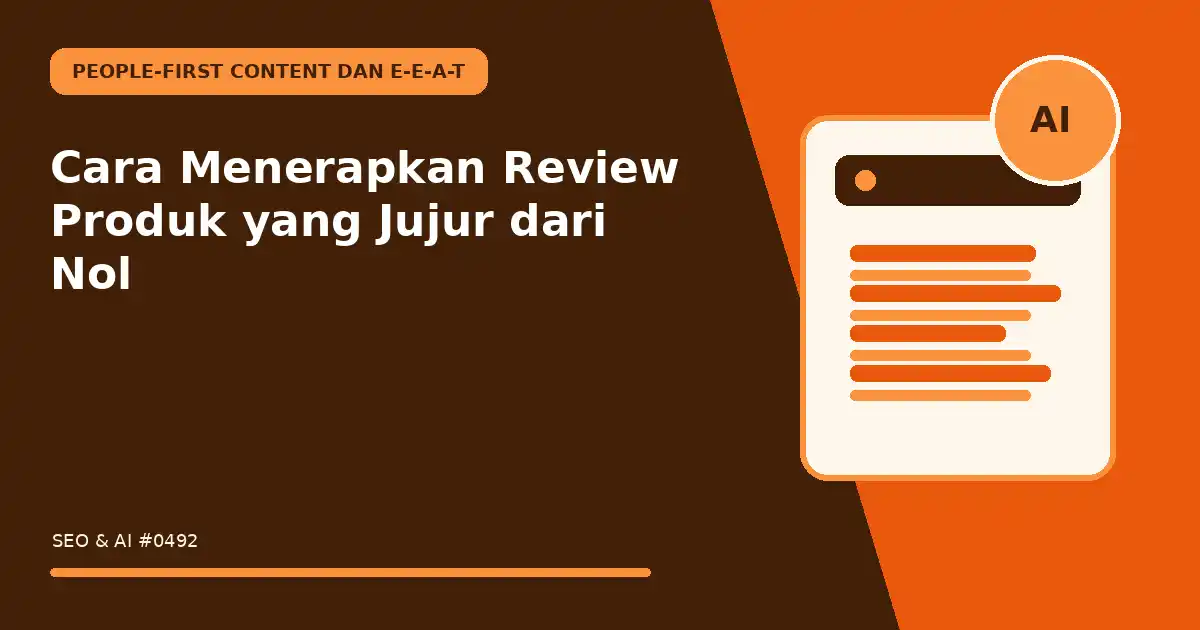Cara Menerapkan Review Produk yang Jujur dari Nol