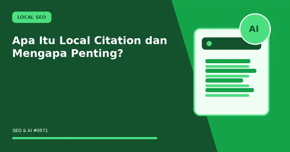 Apa Itu Local Citation dan Mengapa Penting?
