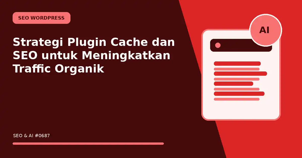 Strategi Plugin Cache dan SEO untuk Meningkatkan Traffic Organik