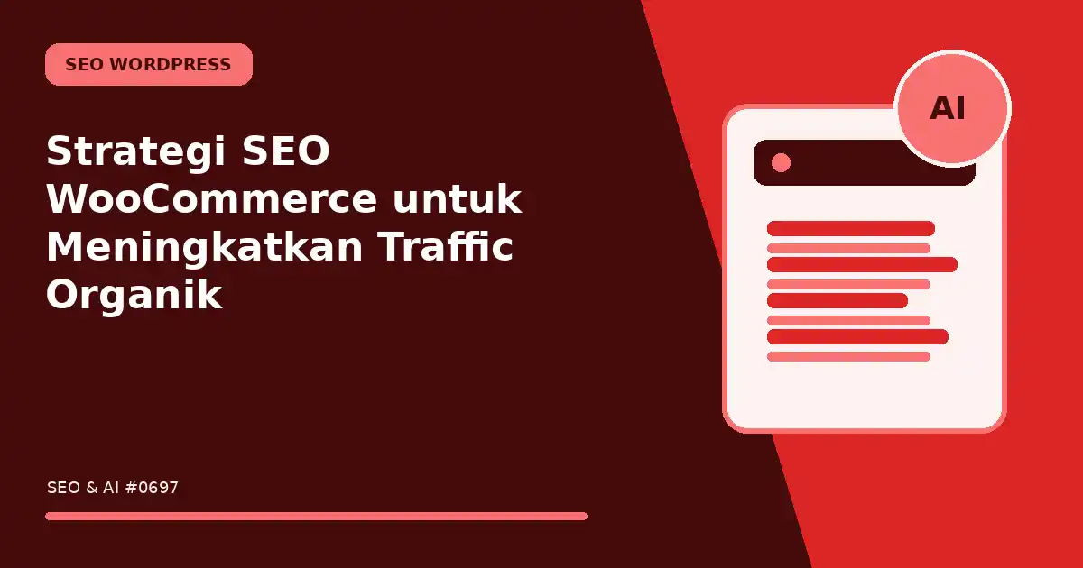 Strategi SEO WooCommerce untuk Meningkatkan Traffic Organik