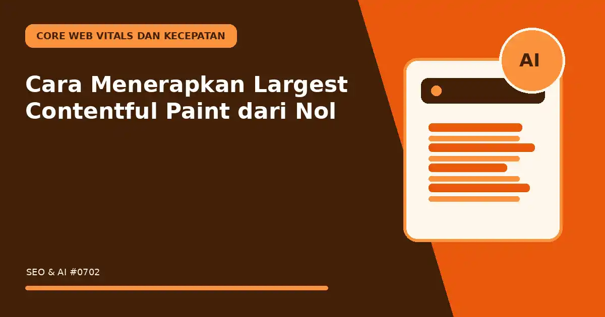 Cara Menerapkan Largest Contentful Paint dari Nol