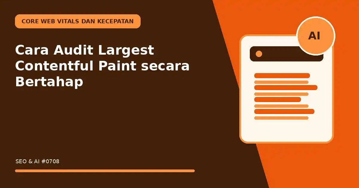 Cara Audit Largest Contentful Paint secara Bertahap