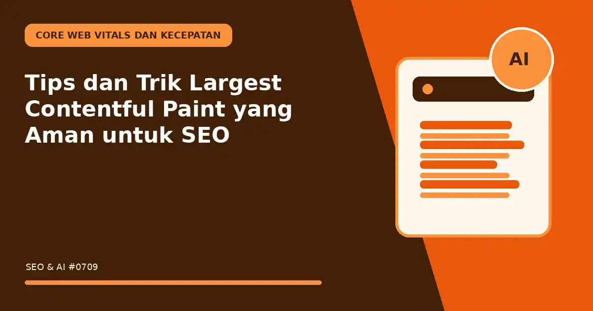 Tips dan Trik Largest Contentful Paint yang Aman untuk SEO