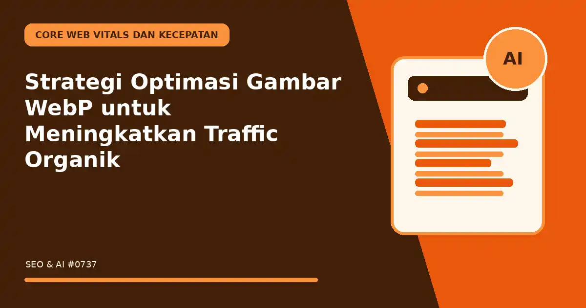 Strategi Optimasi Gambar WebP untuk Meningkatkan Traffic Organik