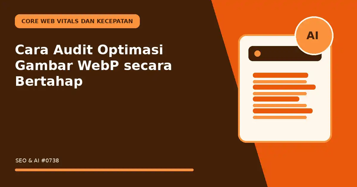 Cara Audit Optimasi Gambar WebP secara Bertahap
