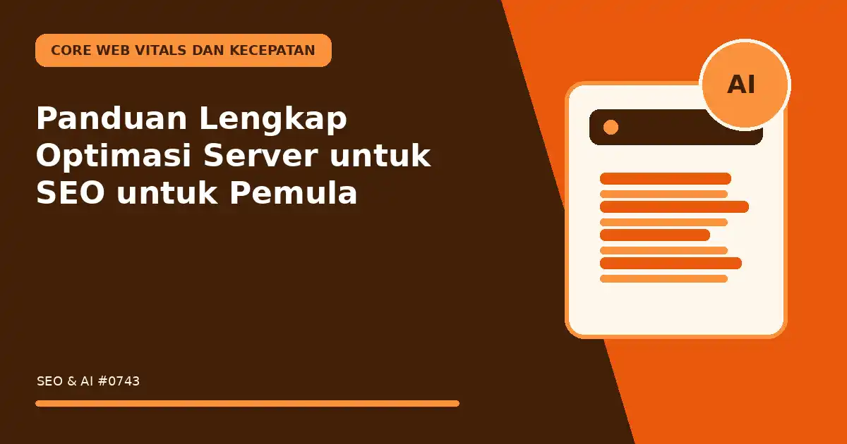 Panduan Lengkap Optimasi Server untuk SEO untuk Pemula