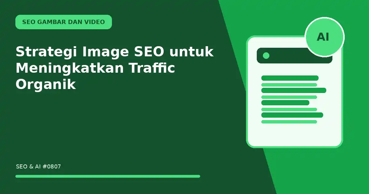 Strategi Image SEO untuk Meningkatkan Traffic Organik