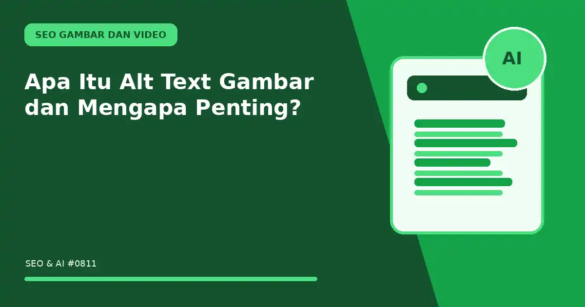 Apa Itu Alt Text Gambar dan Mengapa Penting?