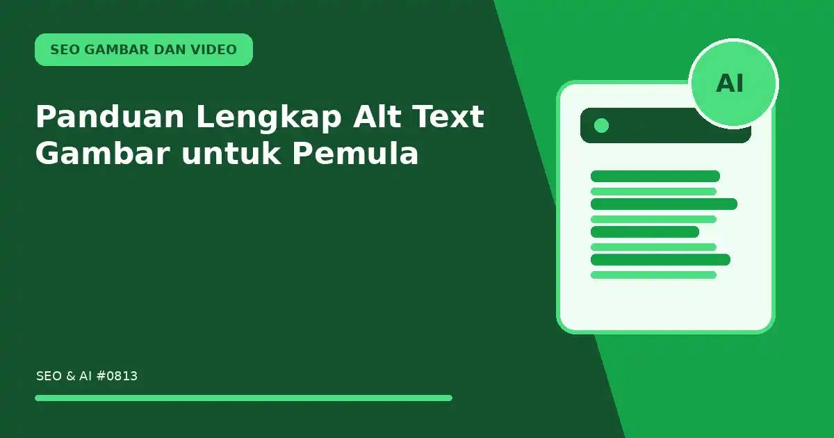 Panduan Lengkap Alt Text Gambar untuk Pemula
