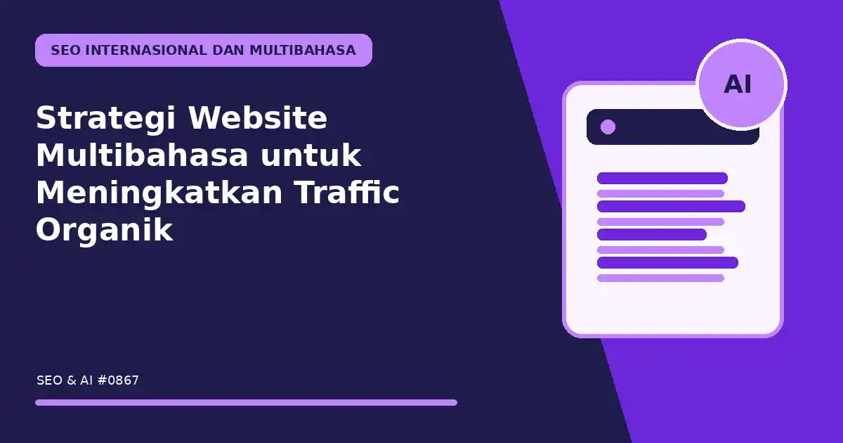 Strategi Website Multibahasa untuk Meningkatkan Traffic Organik