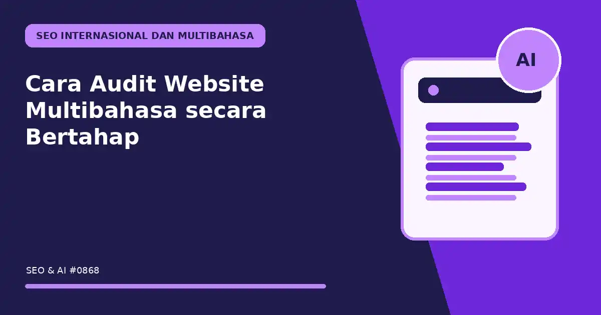 Cara Audit Website Multibahasa secara Bertahap
