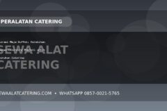 Dekorasi Meja Buffet: Kelebihan Menyewa Dibanding Membeli untuk Kebutuhan Catering