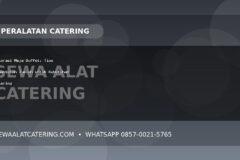 Dekorasi Meja Buffet: Tips Menentukan Jumlah untuk Kebutuhan Catering