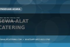 Panduan Sewa Alat Catering untuk Festival Kuliner di Malang