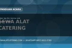 Panduan Sewa Alat Catering untuk Pernikahan di Bogor