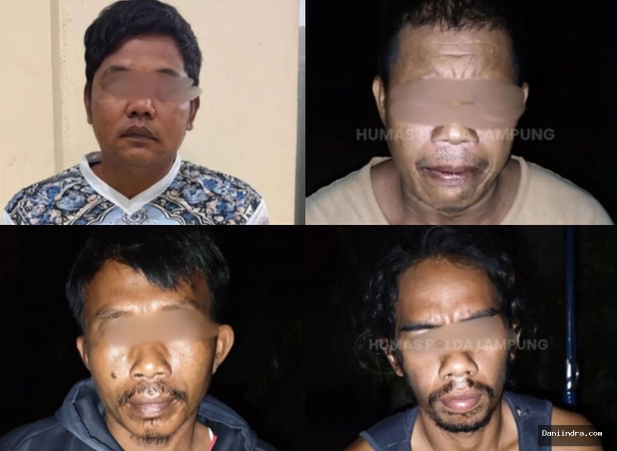 Pembunuh Tapir Langka di Lampung Ditangkap, Ini Tampangnya