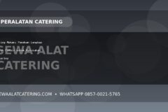 Piring Makan: Panduan Lengkap Untuk Pemula untuk Kebutuhan Catering