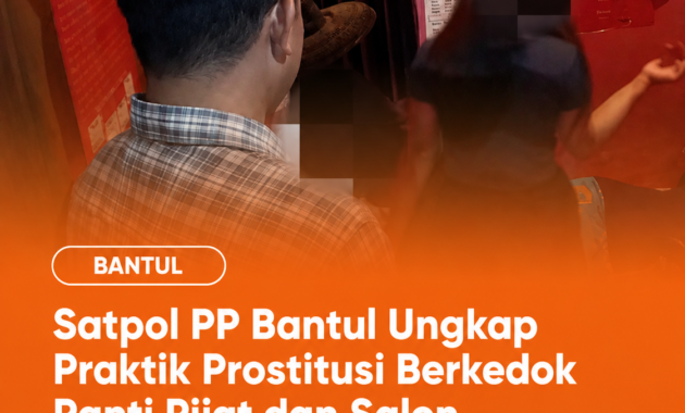 Penertiban Panti Pijat di Bantul Ramai Disorot, Netizen Singgung Sulitnya Mencari Nafkah